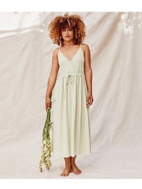 Christy Dawn Honeydew Gingham Lincoln Dress